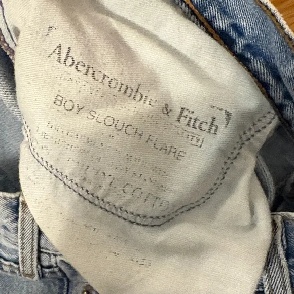 Abercrombie & Fitch Light Blue Flare Jeans - Picture 5 of 5